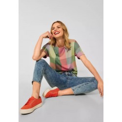 Tee Shirt grands carreaux