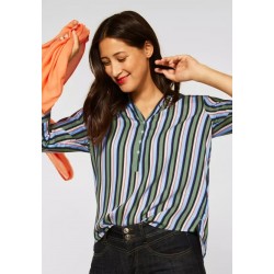 Chemise à rayures multicolore