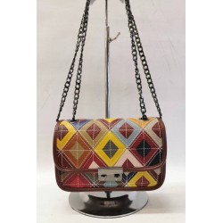 Sac cuir multico