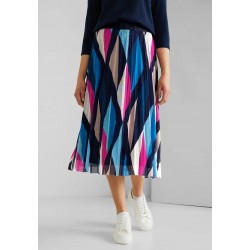 Jupe plissée multicolore